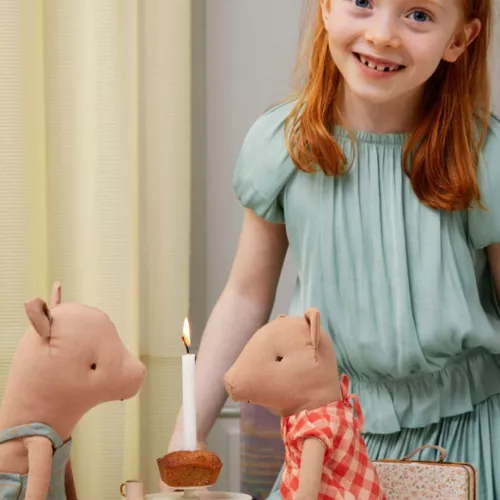 Maileg Blouse Mint - 6-8 Jaar - Afbeelding 2