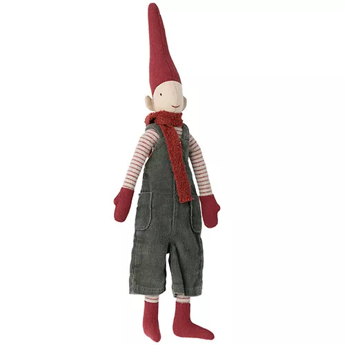 Maileg Decoratie Pixie - Mini - Jongen - Tuinbroek - 31 Cm