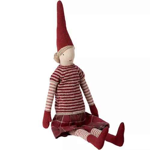 Maileg Decoratie Pixie Medium - Meisje - Knot - 51 Cm