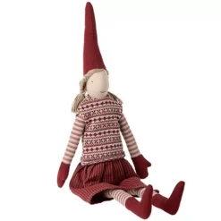 Maileg Decoratie Pixie Medium - Meisje - Vlechten - 51 Cm