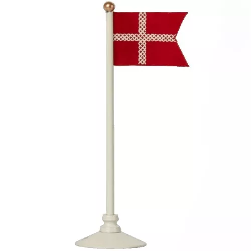Maileg Vlaggenmast Dannebrog - 14 Cm - Afbeelding 2