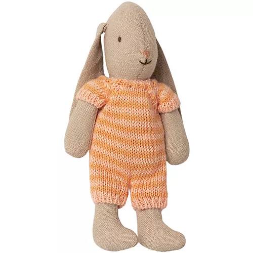 Maileg Knuffelkonijn Bunny In Romper - Micro - 11 Cm - Assorti - Afbeelding 3