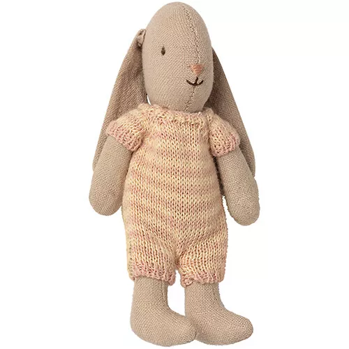 Maileg Knuffelkonijn Bunny In Romper - Micro - 11 Cm - Assorti - Afbeelding 4