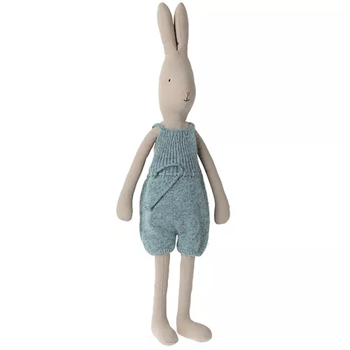 Maileg Knuffelkonijn Gebreide Tuinbroek - Maat 4 - 62 Cm