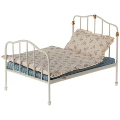 Maileg Poppenbed Vintage Off-white - 14 Cm