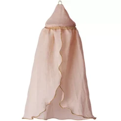 Maileg Poppenbedhemel Miniatuur - Rose - 32 Cm