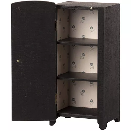 Maileg Poppenhuis Kast Antraciet - 23 Cm