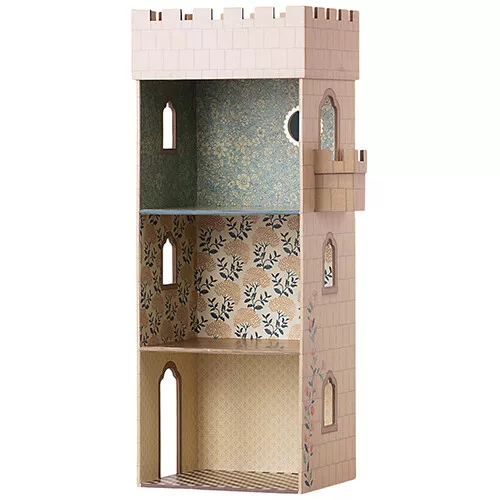 Maileg Poppenhuis Kasteeltoren Met Spiegel - 62 Cm - Afbeelding 2