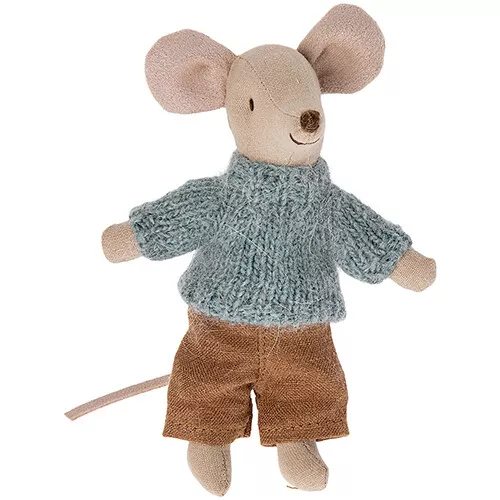 Maileg Poppenkleding Grote Broer - Gebreide Trui En Broek - Afbeelding 2