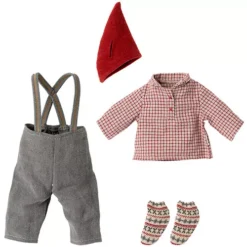 Maileg Poppenkleding Kerst - Knuffelmuis Jongen - Medium