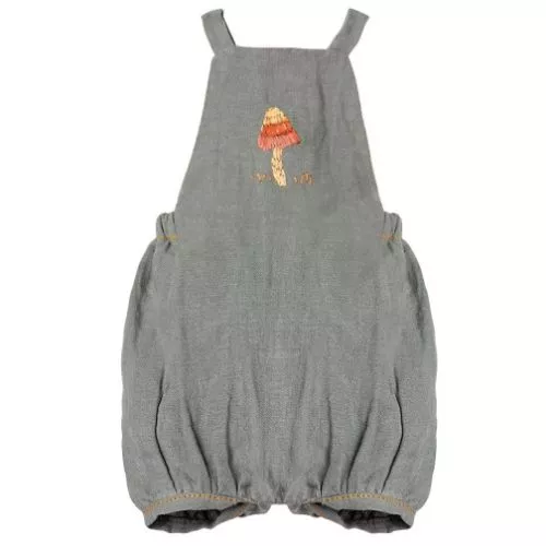 Maileg Poppenkleding Tuinbroek Paddenstoel - Knuffelkonijn - Maat 5