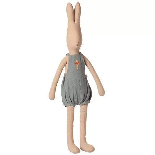 Maileg Poppenkleding Tuinbroek Paddenstoel - Knuffelkonijn - Maat 5 - Afbeelding 2