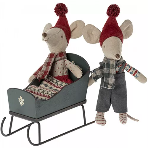 Maileg Poppenslee - Groen - 12 Cm - Afbeelding 2