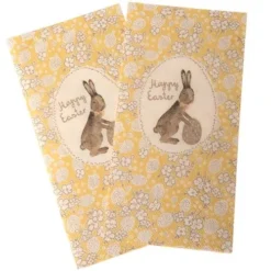 Maileg Servetten Vrolijk Pasen - Geel - 16st