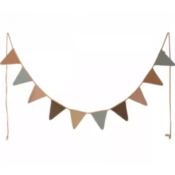 Maileg Stoffen Vlaggenslinger Ocher - 280 Cm